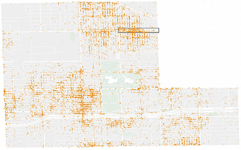 Source: Data analysis of Chicago arrest data by Casey Toner, Better Government Association  Graphic by Jesse Howe/Sun-Times