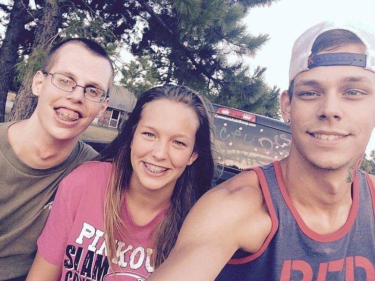Justin Reeder, left, with his younger sister, Anna, and younger brother, Jonathon "Moose" Reeder. Justin's family said he was the funniest family member and the center of attention in the home. Courtesy: Mandy Reeder Justin Reeder, left, with his younger sister, Anna, and younger brother, Jonathon "Moose" Reeder. Justin's family said he was the funniest family member and the center of attention in the home. Courtesy: Mandy Reeder