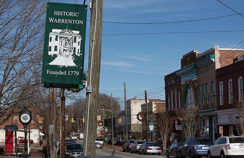 A view of downtown Warrenton. For ten years, the Warren Community Health Clinic served nearly 5,000 patients using a variety of free and sliding scale payment models, grants and other donations. But it wasn't enough to pay the bills and the clinic has closed in the spring of 2016. Christine Nguyen, The Daily Dispatch / For WUNC