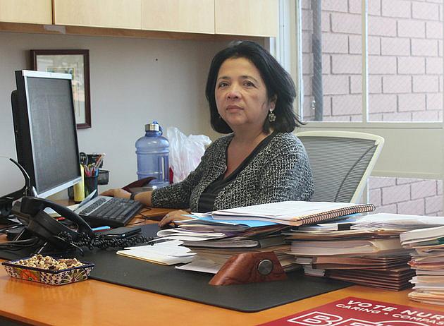 Bonnie Castillo, director of the Registered Nurse Response Network at National Nurses United. 