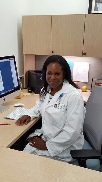 Dr. Fola May, Assistant Professor of Medicine in UCLA’s Division of Digestive Diseases