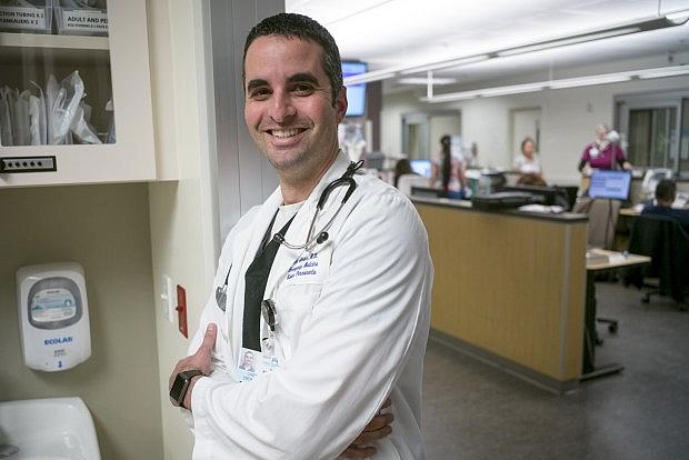 Dr. Alp Arkun, Chief of Emergency Medicine at Kaiser Permanente in Fontana, CA. (Photo by David Crane, Los Angeles Daily News/SCNG)