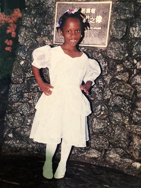 Monique Campbell at her kindergarten graduation in Jamaica. She made the short film Missing Melodie about migrating to the U.S. and the difficulty in her family reunion not being what she expected. Courtesy Monique Campbell Monique Campbell at her kindergarten graduation in Jamaica. She made the short film Missing Melodie about migrating to the U.S. and the difficulty in her family reunion not being what she expected. Courtesy Monique Campbell