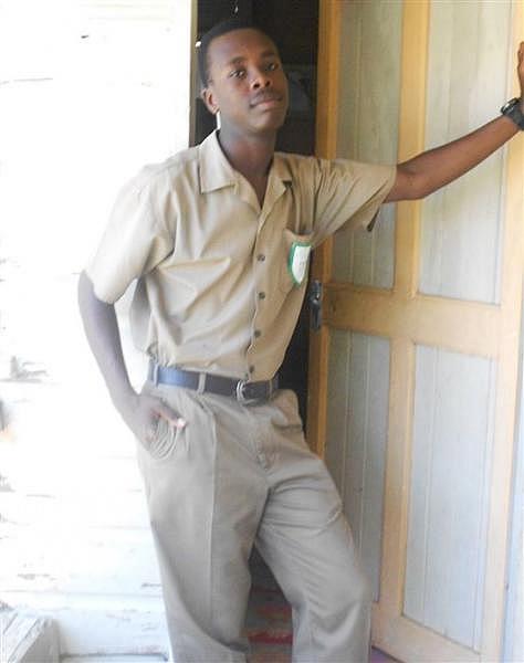  Errol Wray Jr. in school as a child in Jamaica. Courtesy Errol Wray Jr.