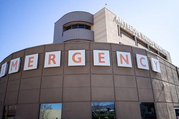 Emergency Services at the Antelope Valley Hospital. (Photo by David Crane, Los Angeles Daily News/SCNG)