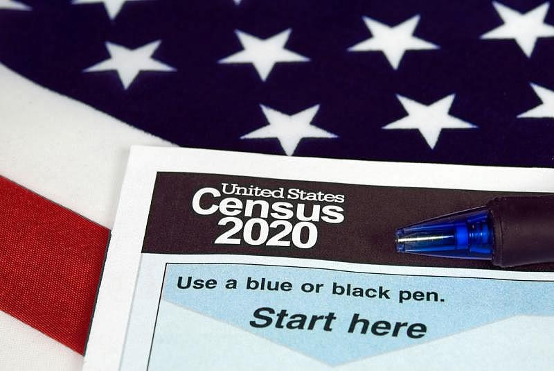 United States 2020 census form - iStock image