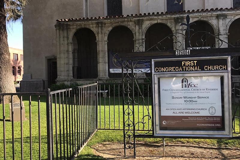 The First Congregational Church in Downtown Riverside holds the Riverside Free Clinic every other Wednesday.