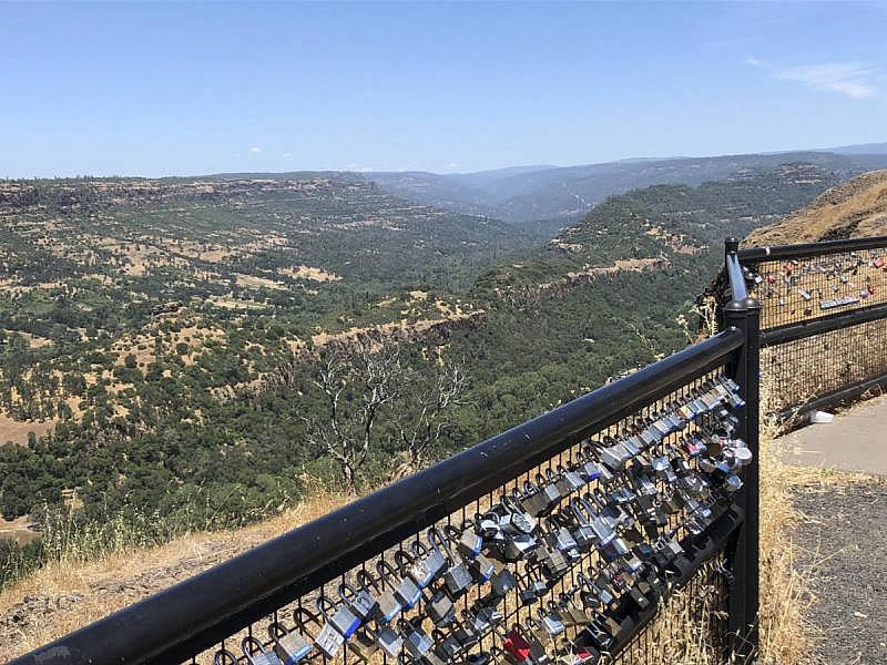 Butte Creek Watershed Overlook in June 2018. (Laura Klivans/KQED)