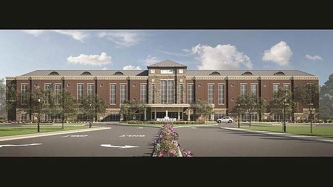 A rendering of St. Luke's University Health Network's proposed 80-bed hospital near Route 209 in Carbon County that would consolidate its recently acquired hospitals in Palmerton and Lehighton. Contributed photo