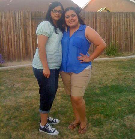  Anna Magaña, 36, poses with her daughter, Brianna. Magaña was pregnant with Brianna when she contracted valley fever.