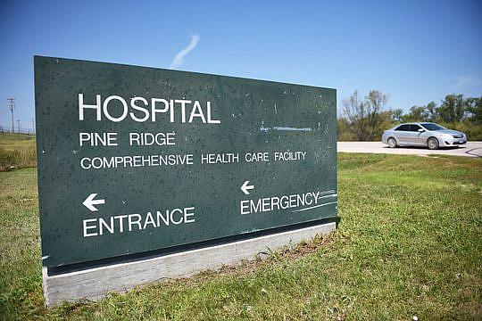 Pine Ridge Hospital Wednesday, Aug. 1, in Pine Ridge. (Photo: Briana Sanchez / Argus Leader) Pine Ridge Hospital Wednesday, Aug. 1, in Pine Ridge. (Photo: Briana Sanchez / Argus Leader)