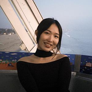 Person in black dress