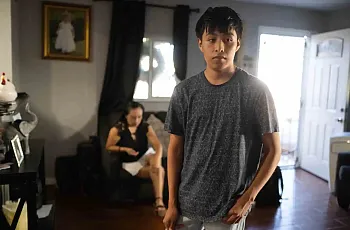 A men standing 