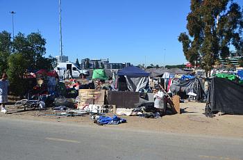 homeless encampment