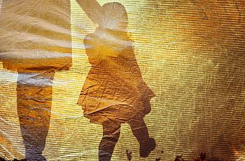 A child and most likely a parent