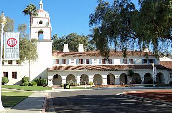 A white building
