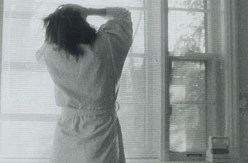 Woman at window
