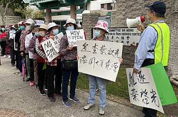 People protesting