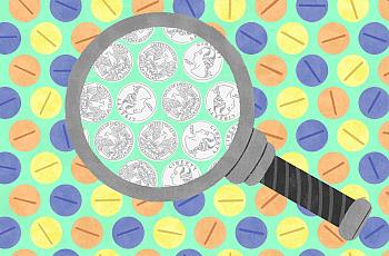 Graphic of a magnifying glass