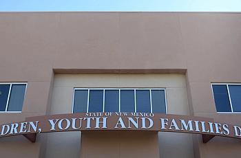 Building representing the state of new Mexico Children, Youth and Families Department