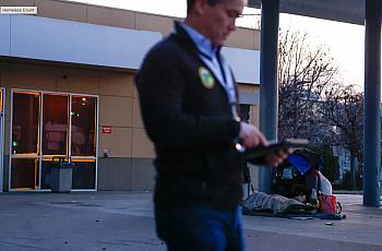 A person in suit