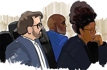 Courtroom sketch 
