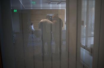 Two people in a room