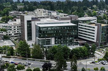 Ariel image of a building