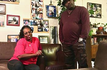 Darryl and Cecilia Lester at their home in a redeveloped housing project in Tacoma, Washington.
