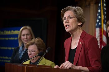 Sen. Elizabeth Warren, shown at an event earlier this year.