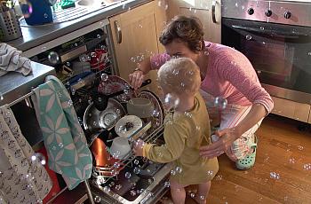 Does the dishwasher work too well?