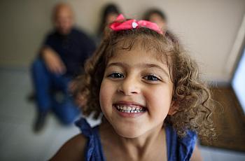 Isabella López Aponte, 5, struggles with seven congenital heart conditions that can only be cured once a heart transplant is ava