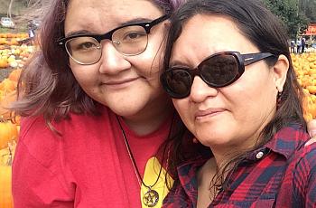 Adela Carranco, left, with her mother Olga Maldonado. Adela’s story of unmet mental health needs helped put a human face on the 