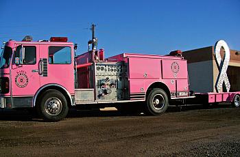 Breast Cancer - Pink Fire Truck