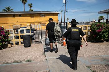 A constable in Maricopa County, Arizona evicted a tenant in October 2020 in Phoenix, Arizona, despite the CDC moratorium for ren