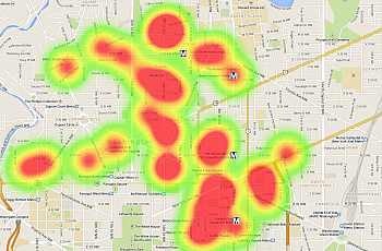 "There’s something about seeing a hotspot on a map — it really seemed to make people respond to the information in a different way," Starecheski says.