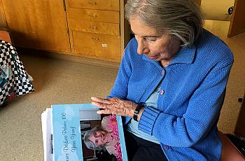 Berenice Palmer’s experience in a long-term nursing home bed was actually quite positive, but perhaps not what listeners should 