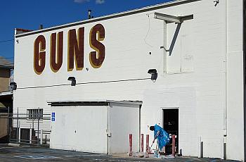 A Culver City gun store in 2019.
