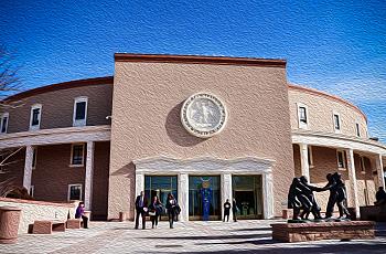 New Mexico State Capitol.