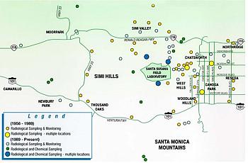 Santa Susana Field Laboratory and radiation