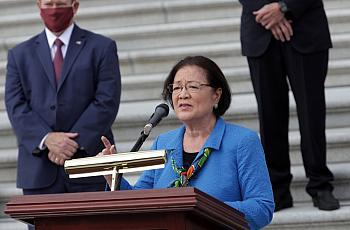Democratic lawmakers like Sen. Mazie Hirono and her Hawaii colleagues 