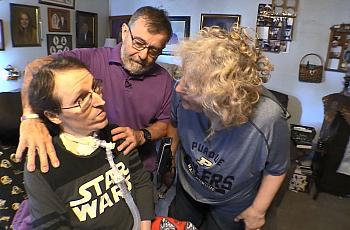 Luther and Shirley Sterrett care for their son Josh who has Duchenne muscular dystrophy. While the family is supposed to get 92 