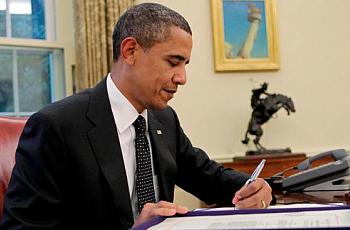 With a stroke of his pen (Image courtesy Wikimedia Commons)