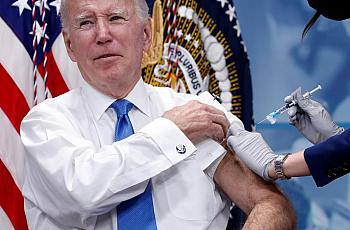 President Joe Biden got his booster as part of a push to prepare the U.S. for winter.