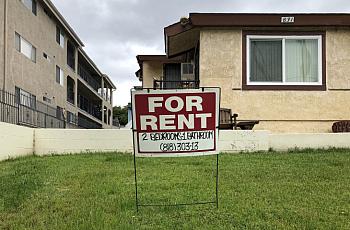 An apartment for rent in Central Los Angeles.