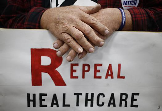 banner for repeal healthcare