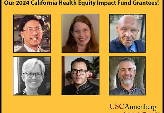 Headshots of the 2024 California Health Equity Impact Fund grantees.