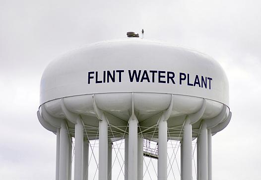 Flint water plant storage unit