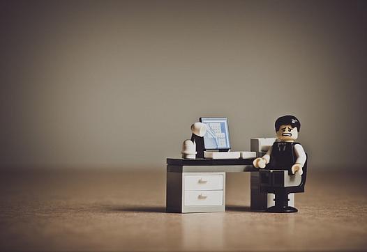 Lego office setup