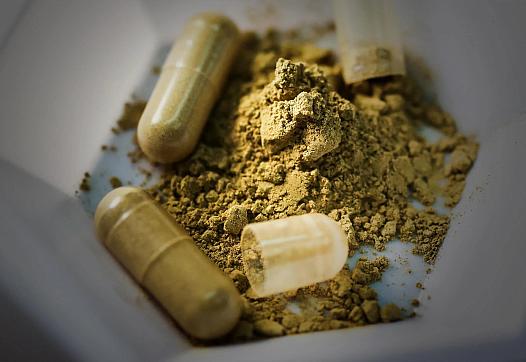 Image of pills and powder